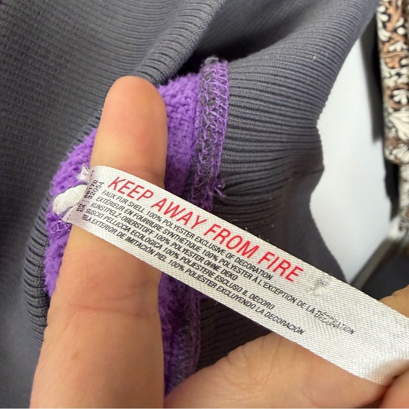 Free People FP Movement Hit the Slopes Fleece Quarter Zip Pullover Jacket XL *A - Picture 8 of 10